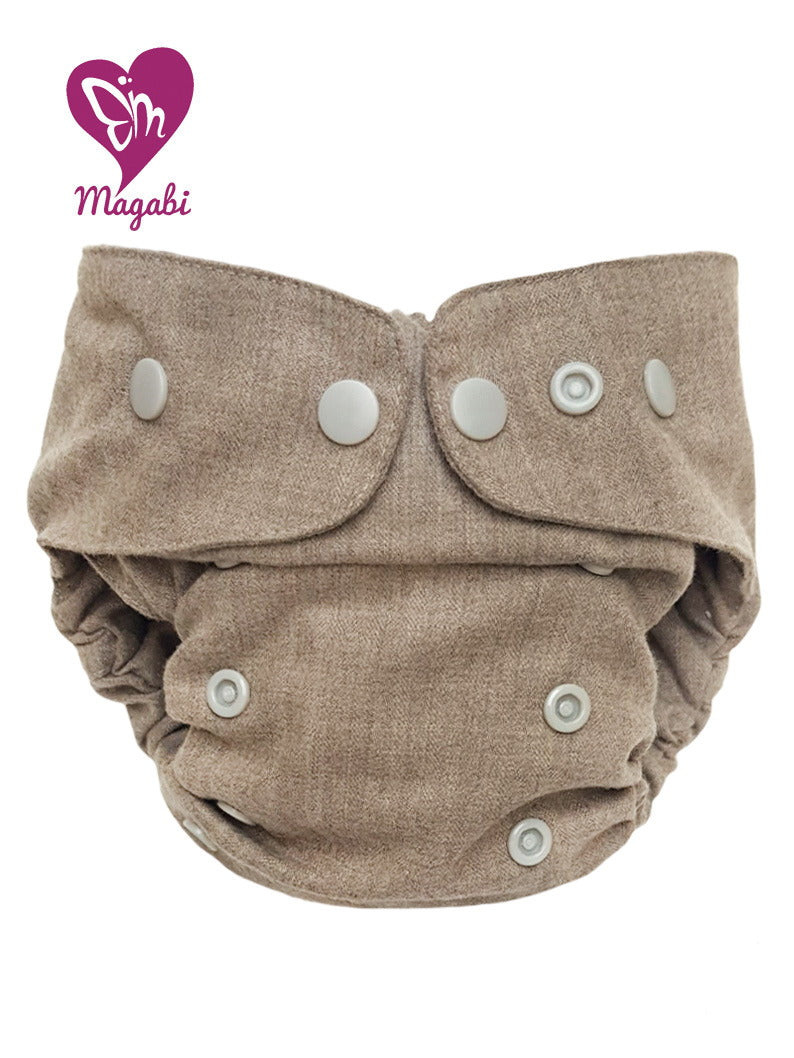 Magabi Wollüberhose hellbraun OneSize+