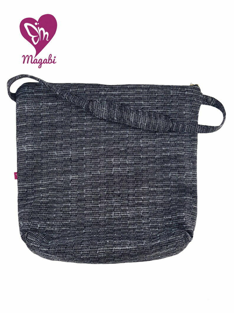 Magabi Wollwetbag XL grau gemustert