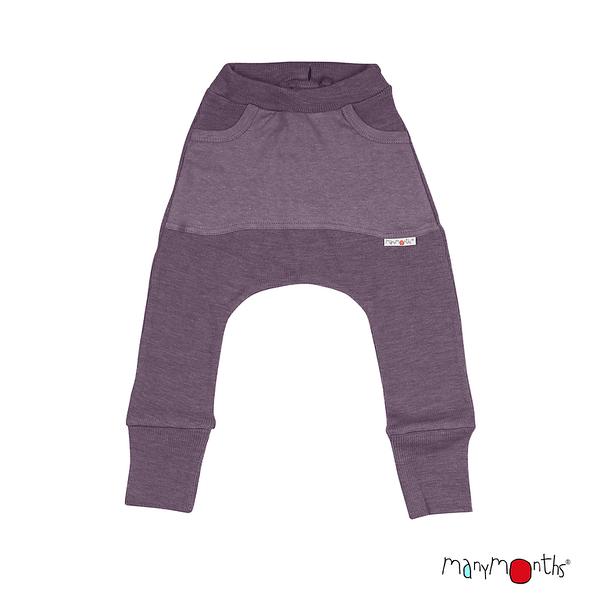 ManyMonths Känguru-Hose dusty-grape