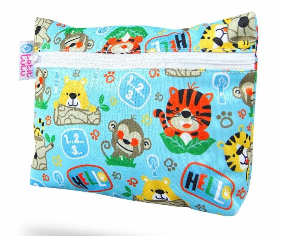 Petit Lulu Wetbag XS School Jungle