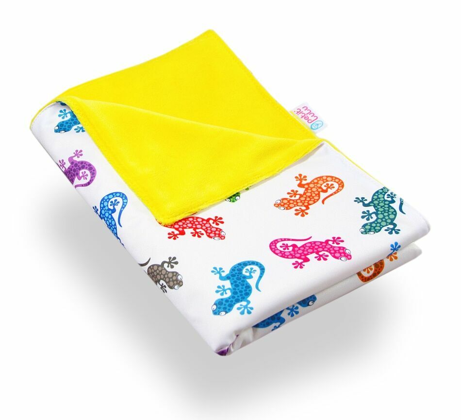 Petit Lulu Wickelunterlage Geckos