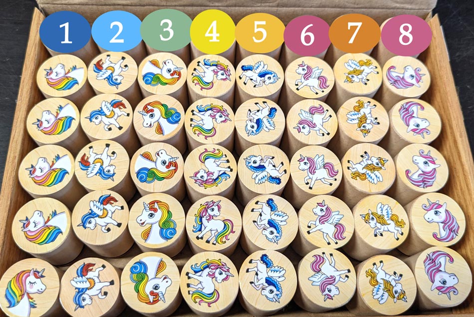 Stempel Einhorn