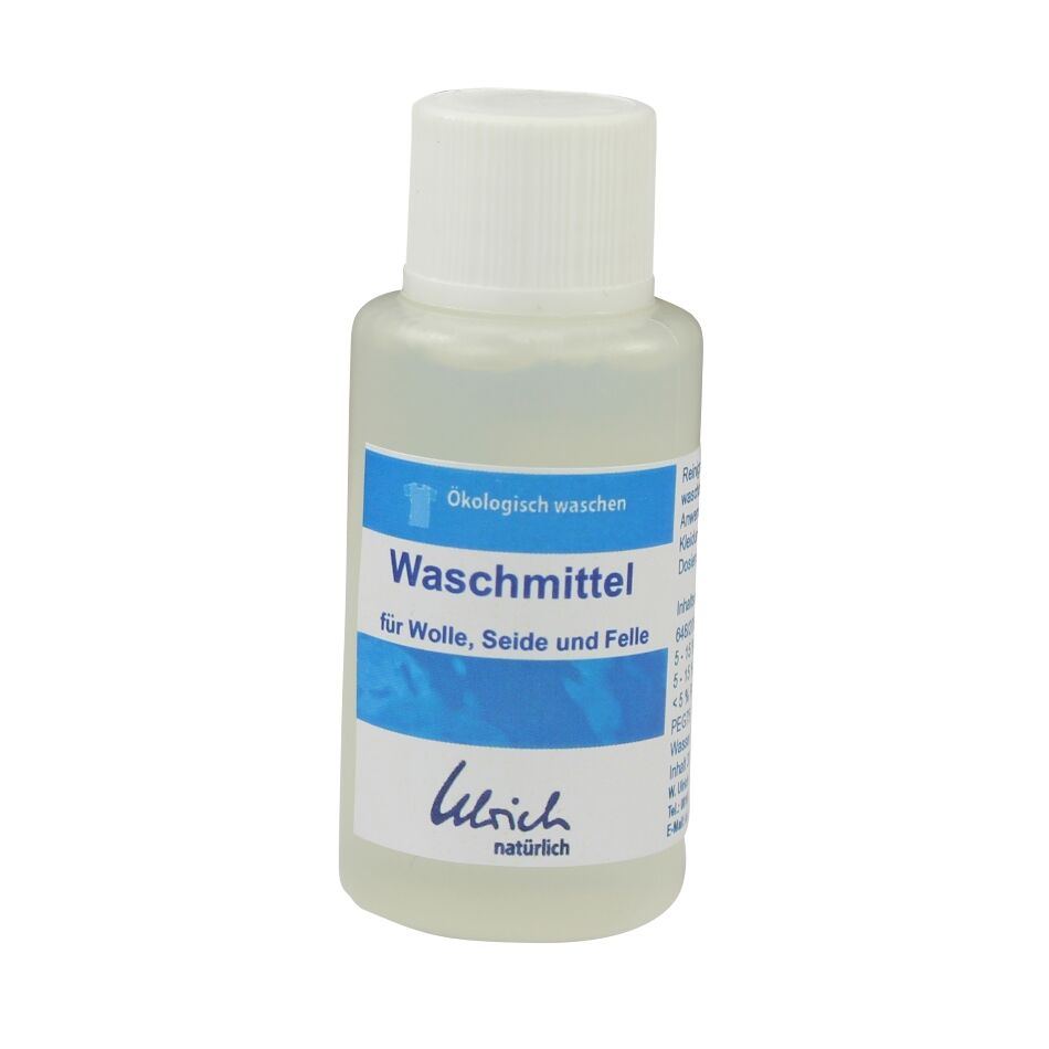 Ulrich natürlich Waschmittel für Wolle und Seide Probe 30 ml