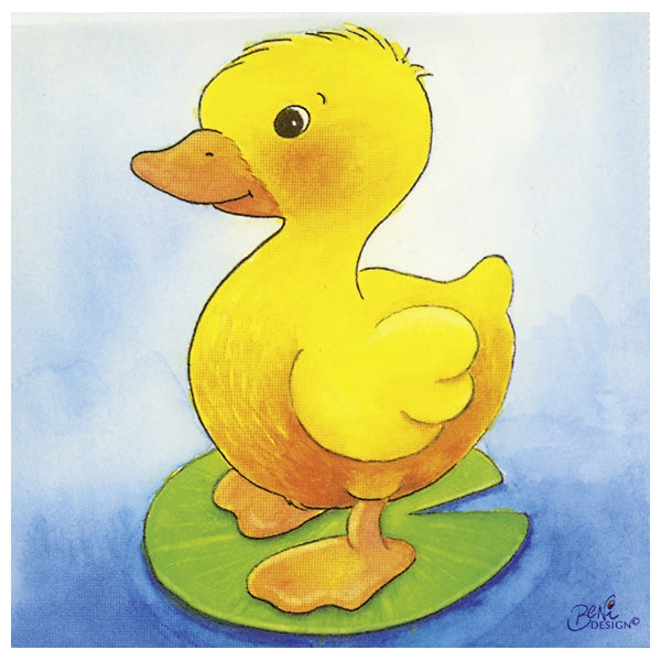 Würfelpuzzle Ente