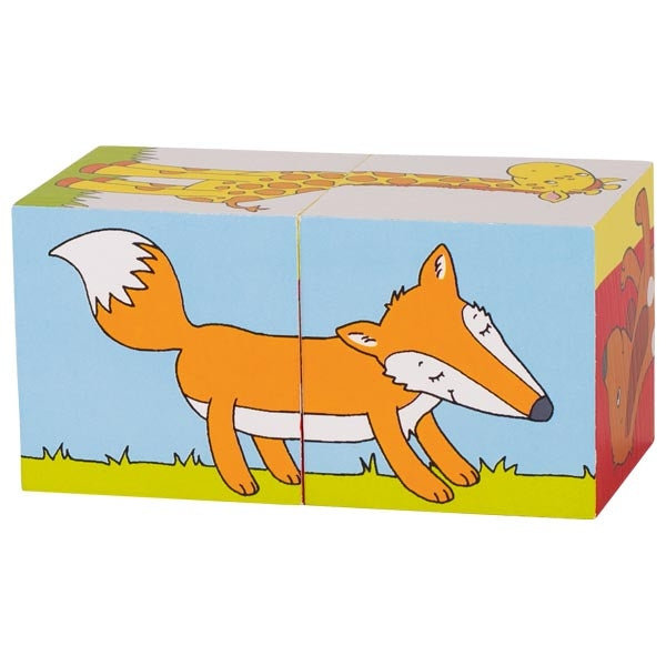 Würfelpuzzle Fuchs