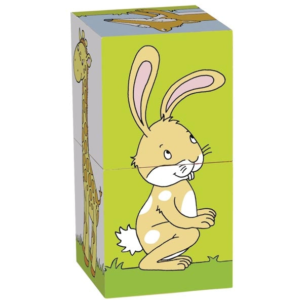 Würfelpuzzle Hase