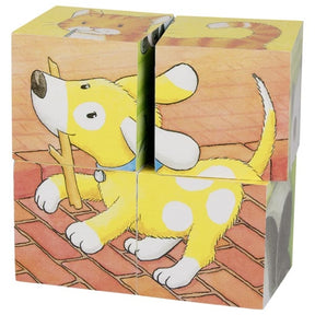 Würfelpuzzle Hund