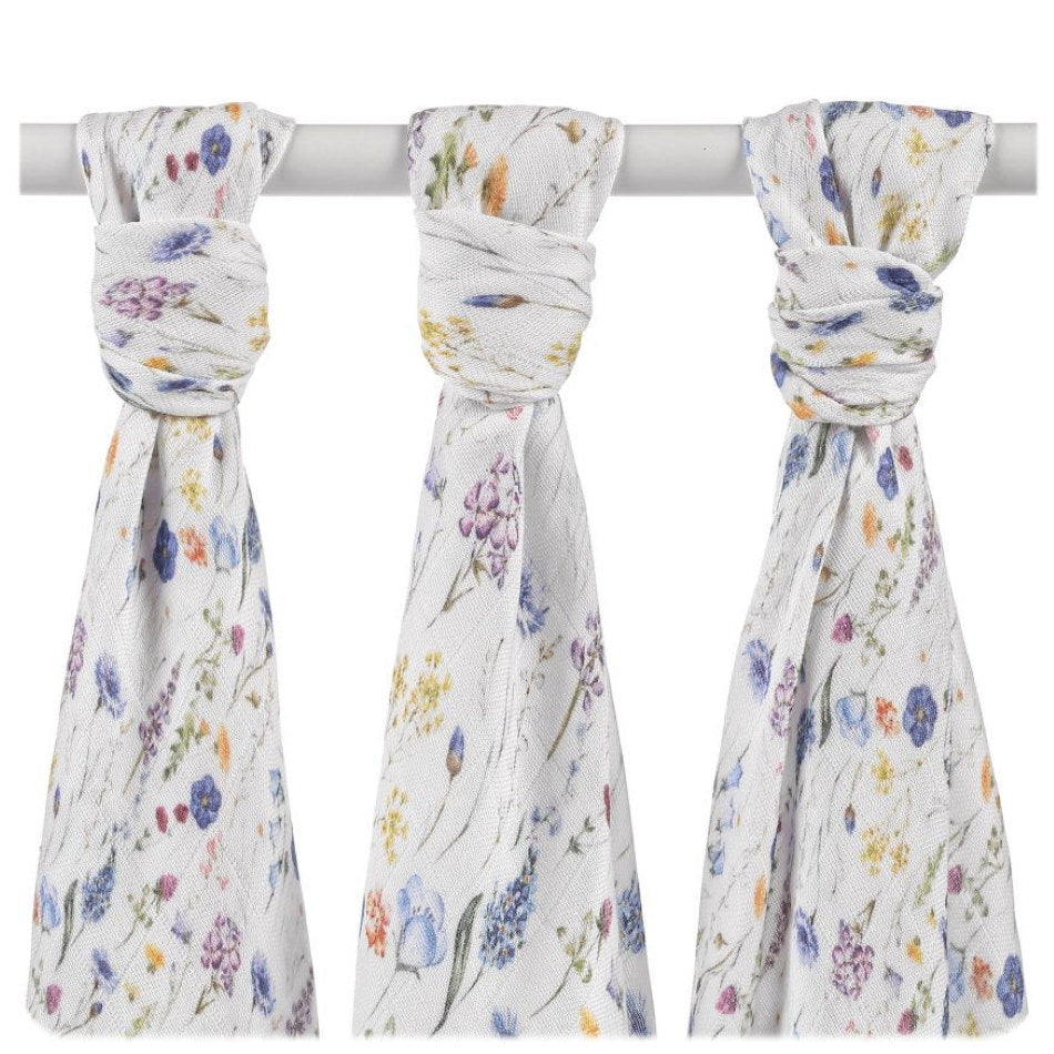 XKKO Bambus-Mullwindel Wildflowers