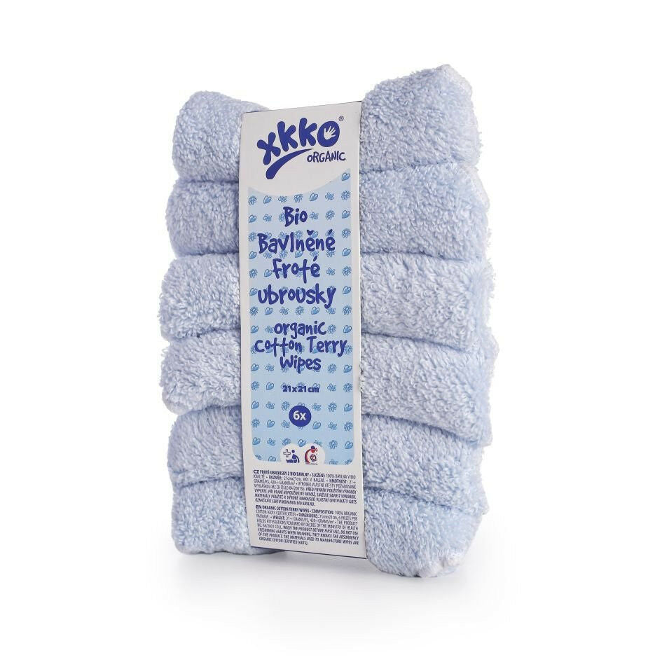 XKKO Waschlappen blau