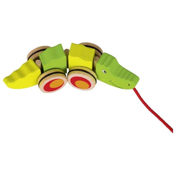 schlängelndes Ziehtier Krokodil